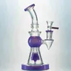 Pirâmide Design de vidro bongs chuveiro perc plataformas de cachimbos curtas nect bocal nect bong água inebriante SMPKE com tigela xl275