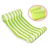 Coussin gonflable pour piscine, lit flottant à rayures, hamac d'eau, chaise longue, lit flottant, plage extérieure gonflable Ai8914415