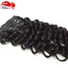 Clip bouclé profond dans les extensions de cheveux humains pour les femmes noires vague bouclée pince à cheveux humains Remy réel dans l'extension pour afro-américain Na6429054