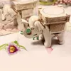 Candle Holder Wedding Favor Home Decor Lucky Elephant Tea Light Candle Holder Resin Candlestick for Home