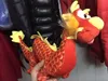 Simulatie Dragon Knuffels Poppen Cartoon Chinese Dragon Toy Gevulde Kussen Kindercadeaus Decoratie 40cmx25cm DY50457