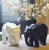 harzgeometrie abstrakt elefant figuren wohnkultur handwerk raumdekoration objekte vintage ornament harz tierfigur geschenk