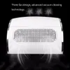 2018 Pro Dust Dust Suctict Collector Cleaner Cleaner Salon Salon Tools с 3 мощными вентилятором Euusau Plug Nail Art Equipment1310424