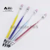 Colorful Sand Glass Pencil Dabber Glow In Dark Tool Roving Dark blue Light blue Colors Dabble Dab Rig Bong Water Pipes 748