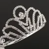 Meisjes kronen met steentjes bruiloft sieraden bruids hoofdeces verjaardagsfeestje prestaties pageant crystal tiaras bruiloft accessoires # BW-T072