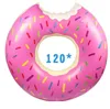 Zomer water speelgoed 36 inch gigantische donut zwemmen ring float opblaasbare zwemring volwassen opblaasbare matras strand speelgoed