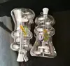 Cachimbos de vidro de forma estranha Cachimbos de vidro manchados Cachimbos de água Cachimbos de vidro Acessórios para fumar