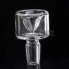 Glass Bowl 14 18 Dia 33mm Clear male Joint Herb Holder Smoking Accessory For Glass Bong