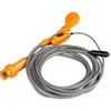 Rondella per auto 12V Doccia da campeggio DC Set di rondelle per doccia per auto portatile Pompa elettrica Viaggio di campeggio esterna Cane da compagnia Uomo Donna