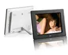 Hot Sale New Fashion 7inch Vertical Hi-definition HD LCD Digital Photo Frame with Alarm Clock Slideshow MP3/4 Player Black Dec16 LLFA