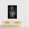 Nuovo film IT Pennywise Stephen King Horror Art Canvas Poster Modern HD Stampa Pittura a olio Wall Art Pittura Immagine Poster per Roo4841238