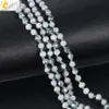 CSJA Irregular Pearl Beaded Necklace Mature Women Glass Crystal Beads Knot Rope Chain Necklaces Long Tassel Party Dress Jewelry S05608918