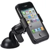 Top Sale Balck White Universal Car Phone Holder Bil Vindruta Mount Holder Telefon för iPhone X / 6S / SE / 7 MP3 GPS för Samsung