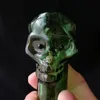 Pipe en os de crâne super couleur. ﾠ , Accessoires pour bangs en verre en gros, Fumer de l'eau