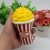 Crianças Brinquedos Kawaii Bonito Squishy 12 cm Pipoca Macio Lento Rising Phone Straps Pingente Creme Scented Squeeze Pão Pão Kid Brinquedos de Presente wholesales