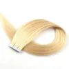 ELIBESS Hair Tape in Hair Extensions 2.5g/piece 40pcs/lot Silky Straight Skin Weft Remy Hair