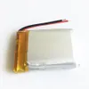 Model 102535 3.7V 800mAh Lithium Polymer Li-Po Rechargeable Battery For Mp3 MP4 DVD PAD mobile phone GPS power bank Camera E-books recoder