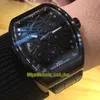 Wysokiej jakości Vanguard New Saratoge v 45 t Sqt Rose Gold Skeleton Dial Automatyczne mechaniczne męskie zegarek Rose Gold Case Pasek WATC 314C