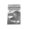 6x10 cm Clear Aluminium Zipper Packaging Påsar Small Mylar Foil Zip Plastic Påse Zip Lock Package Bagaluminum Bag 300 Pieces6099864