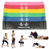 6pcs Direnç Döngü Bantları Mini Band Çapraz Uyum Gücü Fitness Gym Egzersiz Erkek ve Kadın Bacaklar Arms Yoga Egzersiz Bantları 6652065