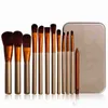 maquiagem 12 Pcs/set pincel NUDE 3 Conjuntos de Pincéis de Maquiagem para sombra blusher Pincéis Cosméticos TooL Frete Grátis Quente