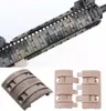 32 stks / partij Tactical Airsoft Panels Picatinny Rail Handguard Cover AR15 M4 AK Handgids Protector Resistent Hunting