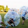 Gorąca Sprzedaż Nadmuchiwany Bubble Sioter Suit 1.5m 100% TPU Zorb Ball Bubble Football Loopy Ball do gry w piłkę nożną