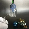 Set XXL Quartz Thermal Banger + Bubble carb cap Chiodi termici al quarzo 14mm 18mm 10mm Maschio Femmina