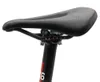 Sillín de bicicleta de fibra de carbono, diseño cómodo y aerodinámico, bicicleta de carretera de montaña, cojín de bicicleta de cuero de microfibra de carbono completo Ultrali2574514