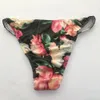 Mens String Bikini Panties G3774 Frampåse Måttlig Back Floral Prints Soft Jersey Fabric Underkläder