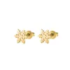 10piarslot bien défini minuscule flocon de neige boucles d'oreilles en acier inoxydable boucle d'oreille simple noir or hiphop boucles d'oreilles femmes filles hommes enfants J4186182