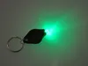 Mini Torch Keychains Ring LED Key Chains 7 Colors Light Plastic Key Chains Ring UV LED Light Shell Color Randomly Accessories