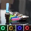 Novelty Car Wheel Lights Bike Lighting LED Flash Lamp Hjuldäck Lampan Hjulventil Stam Cap Light Motorcycle Cykellampa