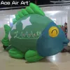 Gigante Lively Fish Fish Cartoon Personagens Inflável Modelo para decoração de propaganda feita por Ace Air Art