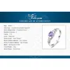 JewelryPalace Heart 0.7ctアイルランドのクラッドダーを作成しましたAlexandrite Sapphire ButhoneStone Promise Ring Rome 925スターリングシルバーファッションS18101002