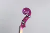 New 4/4 Electric Violin Powerful Sound Big Jack Purple Solid Wood Free Bow Case