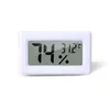 Mini Digital LCD Thermomètres intégrés Hygromètres Humidité Thermomètre intérieur Thermomètre noir LX4062