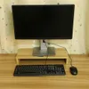 Livraison gratuite support de moniteur en bois PC LED LCD moniteur d'ordinateur Riser support d'affichage de l'organisateur de bureau