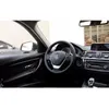 Strisce di rivestimento del volante in ABS cromato per BMW 1 serie 3 F30 F20 118i 316i Car Styling Accessori interni2866