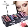 Miss Rose Matte Oogschaduw Make Up Palette Professional 142 Kleuren Oogschaduw Wenkbrauw Poeder Blush Combinatie Make-up Set Kit DHL GRATIS