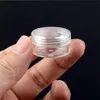 3g 5g Plastic Containers Jar Box Transparent Bottle Empty Cosmetic Cream Jars 3ml 5ml Container