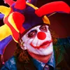 Divertente costume da naso con cappello da pagliaccio per Halloween e feste in maschera Puntelli da clown con campana multicolore