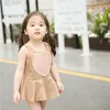 2018 Summer Baby Girl Romper 민소매 하트 패턴 Romper Dress 소녀 점프 슈트 유아 의류 아동복 아동 의류