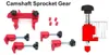 1 세트 자동차 자동 듀얼 캠 클램프 캠 축 스프로킷 기어 잠금 엔진 타이밍 툴 키트 캠 샤프트 스프로킷 기어 캠 잠금 장치