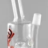 JM Flow Sci Bong in vetro Pipa ad acqua Tubi da fumo con sprinkler Perc Tubi in vetro con giunto maschio da 14 mm