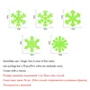 Luminous Snowflake Wall Sticker Xmas Decal Glow In The Dark for Kids Baby Rooms Christmas Decor Home Decorations