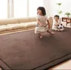 Büyük şövalye halı mercan polar mat 120 200 2cm Tatami Masa Manuel Yatak Odası Halı Dikdörtgen Oturma Odası Halı 2cm Kalın238s