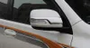 L'alta qualità 2pcs decorazione della barra specchio portiera della macchina assetto, assetto guardia retrovisore con il logo per la Toyota Land Cruiser Prado 2700 4000 2014-2017