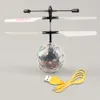 Freeshipping Smart Control IR Induction Flying Flash Disco Colorful Magic LED Ball Stage Lamp Helicopter Children Toy Best Gift for Kids