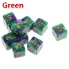 10 PZ Acrilico D6 Bere Dadi Digitali Set Per Dungeons Dragons Giochi Dadi Gioco Gioco 6 Lati Poliedrici Die Nuovo